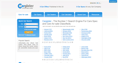 Desktop Screenshot of cargister.com